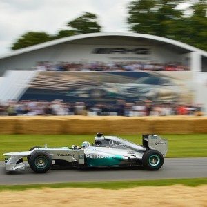 mercedes f car goodwood festival image