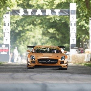 mercedes sls amg goodwood festival image