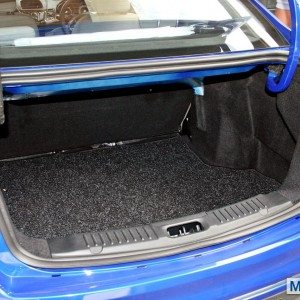 new  Ford Fiesta boot
