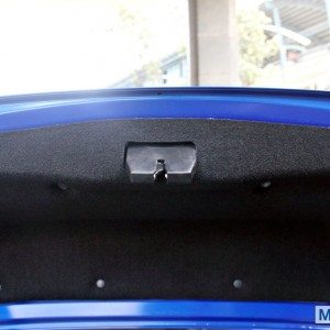 new  Ford Fiesta boot
