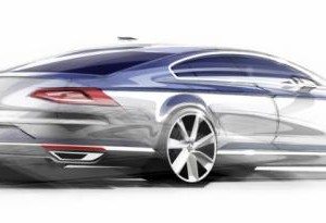 volkswagen passat sketch