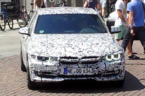 JaguarpromotingXEbyCamouflagingBMW SeriesinGermany