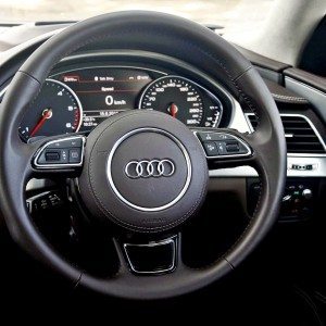 Audi AL dashboard and interior
