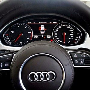 Audi AL dashboard and interior