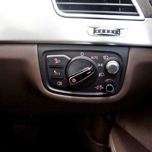 Audi AL dashboard and interior