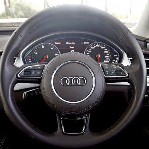 Audi AL dashboard and interior