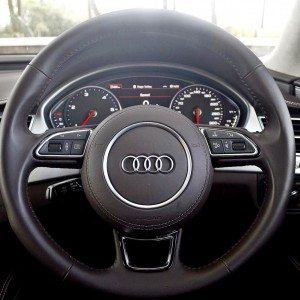 Audi AL dashboard and interior