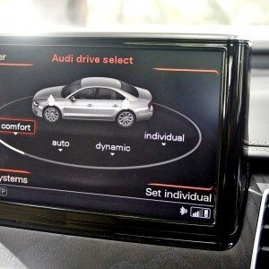 Audi AL dashboard and interior