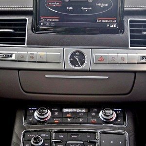 Audi AL dashboard and interior