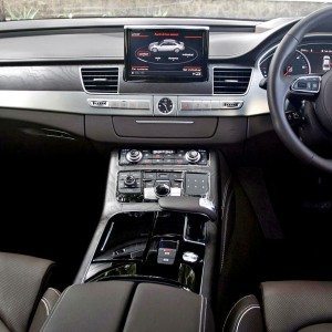 Audi AL dashboard and interior