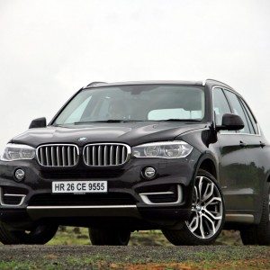 BMW X India front