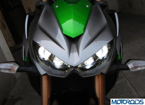 2014 Kawasaki Z1000 projector headlights