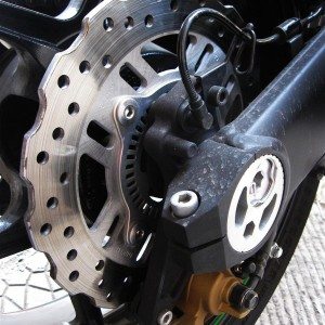 Kawasaki Z rear disc brake
