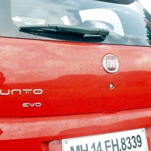 Punto Evo red rear