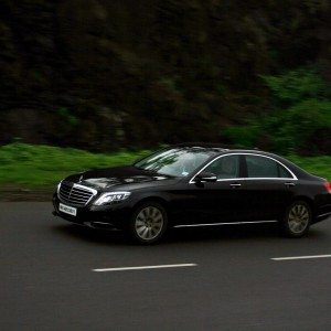 S Class S CDI black Action