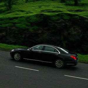 S Class S CDI black Action