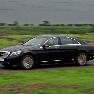 S Class S CDI black Action