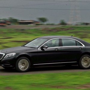 S Class S CDI black Action