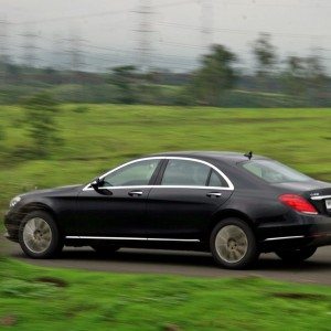 S Class S CDI black Action