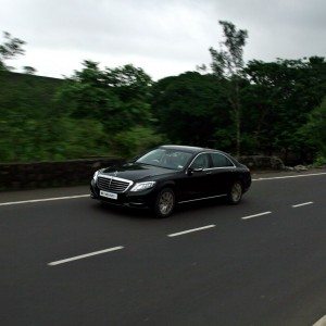 S Class S CDI black Action