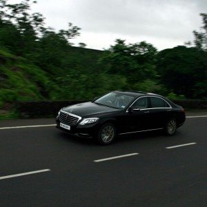 S Class S CDI black Action