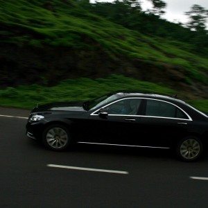 S Class S CDI black Action