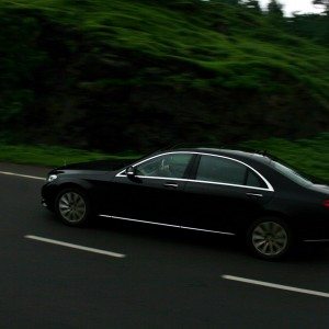 S Class S CDI black Action