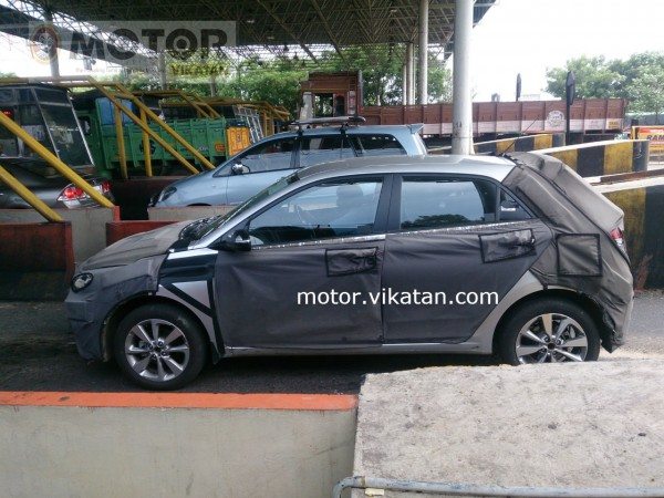 2015 Hyundai i20 Continues Testing