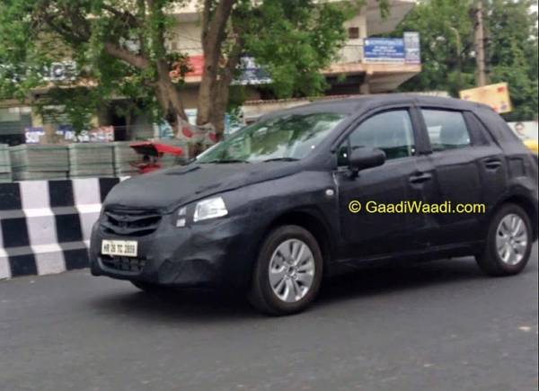 Maruti Suzuki S Cross Crossover Spyshot