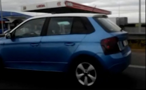 2015 Skoda Fabia Spied Rear