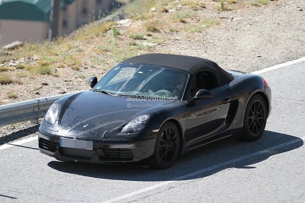 2016 Porsche Boxster Facelift Spied