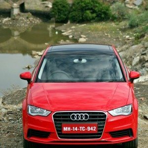 Audi A India review red