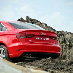 Audi A India review red