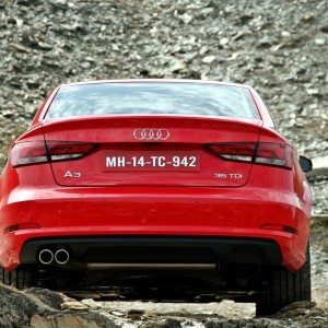 Audi A India review red