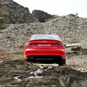 Audi A India review red