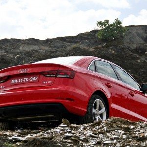 Audi A India review red