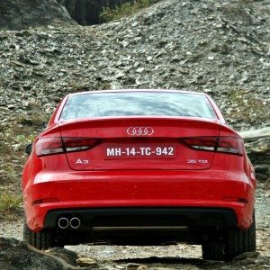 Audi A India review red