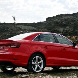 Audi A India review red