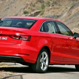 Audi A India review red