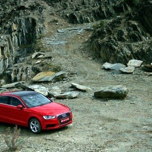 Audi A India review red