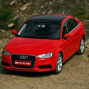 Audi A India review red