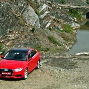 Audi A India review red