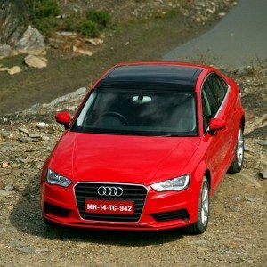 Audi A India review red