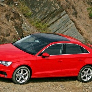 Audi A India review red