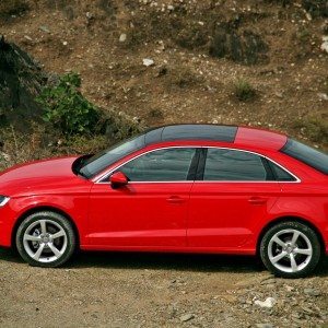 Audi A India review red