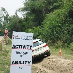 Audi Q drive experience