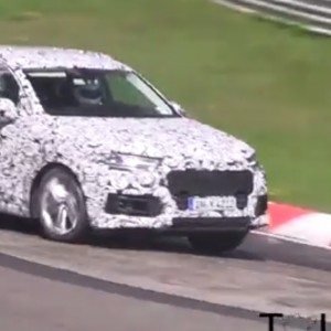 Audi SQ Spied Image