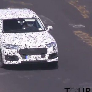 Audi SQ Spied Image