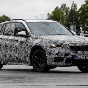 BMW X Spy Images