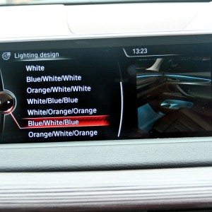 BMW X  iDrive menus